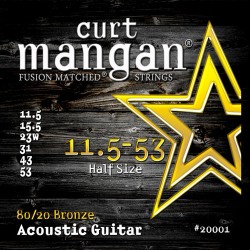 Curt Mangan 11.5-53 80/20 Bronze Akusztikus Gitár Húr Szett
