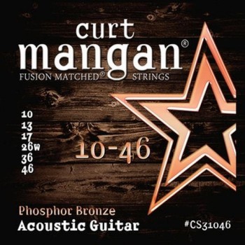 Curt Mangan 10-46 PhosPhor Bronze Akusztikus Gitár Húr Szett