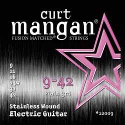 Curt Mangan 9-42 Stainless Steel Gitár Húr Szett