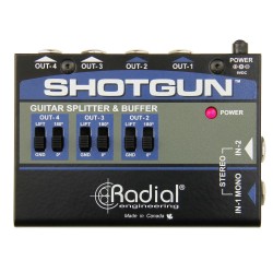 Radial Shotgun Sztereó 4 Csatornás Erősítő Driver