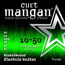 Curt Mangan 10-50 Nickel Wound Gitár Húr Szett