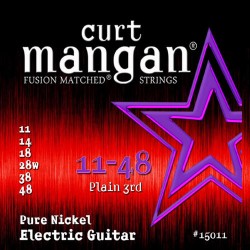 Curt Mangan 11-48 Pure Nickel Gitár Húr Szett