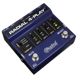 Radial 4 Play Multi-Output DI