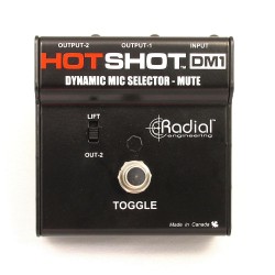 Radial HotShot DM1 Színpadi Mikrofon Kapcsoló