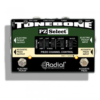 ToneBone PZ-Select 2 Csatornás Hangszer Választó Kapcsoló