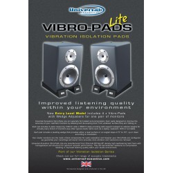 Universal Acoustics 4x Vibro-Pads Lite Izolációs Hangfal Alátét