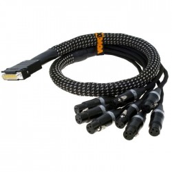 Vovox Sonorus Muco 1m 8x mama XLR - DB25 multipair kábel